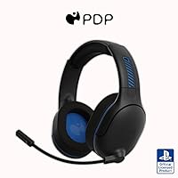 PDP AIRLITE PRO Wireless Power Stereo Gaming Headset with Noise Cancelling Microphone: Compatible with PS5/PS4/PS3 Console/PC, Comfortable Lightweight Headphones, Long Battery Life (Void Black) PDP AIRLITE PRO Wireless Power Stereo Gaming Headset with Noise Cancelling Microphone: Compatible with PS5/PS4/PS3 Console/PC, Comfortable Lightweight Headphones, Long Battery Life (Void Black) PlayStation
