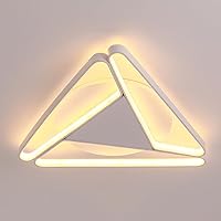 LED Ceiling Light Fixture Modern Flush Mount Close to Ceiling Lights- Dimmable Color Change Ceiling Lamp with Remote for Bedroom, Dining Kitchen Living Room Lighting