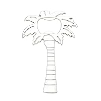 12 Pieces Palm Breeze Coconut Tree Shaped Bottle Openers Perfect for Celebrations and Special Occasions