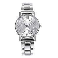 Casual Watch for Women, Fashion Ladies Steel Band Love Watch, Gift for Mother, Wife and Friends