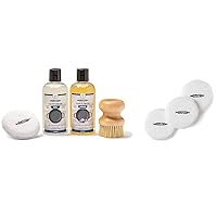 CLARK'S Cast Iron Care Kit and Buffing Pads Maintain All Cast Iron and Carbon Cookware