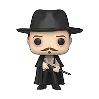 POP Tombstone - Doc Holiday Funko Vinyl Figure (Bundled with Compatible Pop Box Protector Case), Multicolor, 3.75 inches