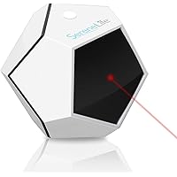 SereneLife Automatic Cat Cube Toy - Electronic Rotating & Moving Teaser Machine for Interactive & Smart Sensory Pet Play - Auto Wireless Control - SLCTLA40