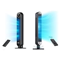 Dreo Tower Fan Bundle with Remote and Bladeless Design (Nomad One (DR-HTF007) + Cruiser Pro T2)