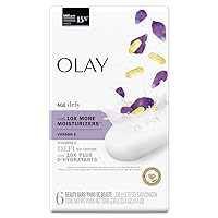 Olay Age Defying Bar Soap with Vitamin E and Vitamin B3 Complex Beauty Bars 3.75 oz (6 Count)