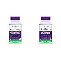 Acai Berry, Dietary Supplement, Antioxidant Protection & Defense, The Ultimate Super Fruit, 1,000 mg Veggie Capsules, 75 Count (Pack of 24)