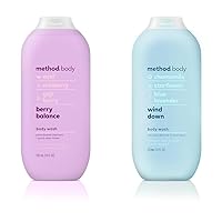 Method Body Wash, Berry Balance & Wind Down, Paraben and Phthalate Free, 18 oz (Pack of 1 Each)