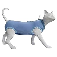 E-Collar Alternative for Cats and Dogs After Surgey Wear Anti Licking Suit S/for M/L Cloth Home Clothing Soft Suitical Recovery Suit