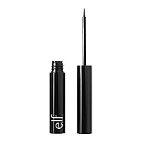 e.l.f. H2O Proof Inkwell Eyeliner Pen, High-pigment, Waterproof Liquid Eyeliner, Delivers A Matte Finish, Vegan & Cruelty-free, Film Noir