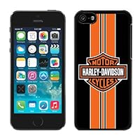 Harleydavidson Logo 14 Black Shell Case for iPhone 5C,Luxury Cover