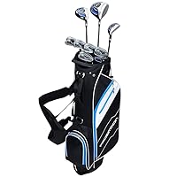Golf V7 Mens Golf Clubs Set + Bag, Left Hand, All Graphite Shafts