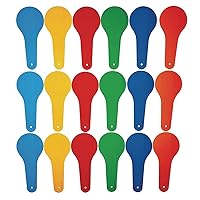 Excellerations Color Paddles (Pack of 18) Educational STEM Toy, Preschool, Kids Toys (Item # PADD)