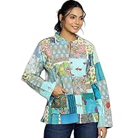 Women Kantha quilts Printed Jacket