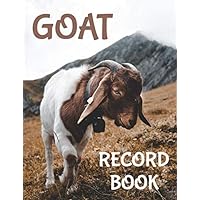 Goat Record Book: 8.5