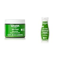 Weleda Skin Food Body Butter 5 Fluid Ounce, Sustainable Glass Jar, Plant Rich Hydrating Moisturizer with Shea and Cocoa Butter, Sweet Almond Oil and Pansy & Skin Food Body Lotion