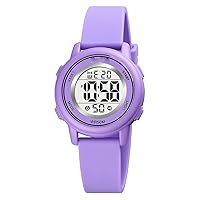 Women's LED Digital Watch Easy to Read Watches Alarm Clock Waterproof Chronograph Outdoor Sport Watch