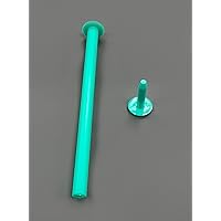 Color Stopper, Green, Diameter 0.2 x Length 3.1 inches (5 x 80 mm), Box of 100