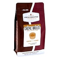 Crème Brûlée Flavored Coffee, 12 oz, Medium Roast, Kosher, Ground