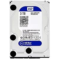 Western Digital 3TB WD Blue PC Internal Hard Drive HDD - 5400 RPM, SATA 6 Gb/s, 64 MB Cache, 3.5