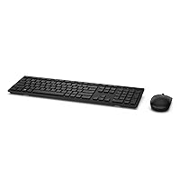 DELL KIT MSE/KYBD UK KM636-B LOGI KM636, Full-Size (100%), RF, 0RDF0Y (KM636, Full-Size (100%), RF Wireless, QWERTY, Black, Mouse Included)