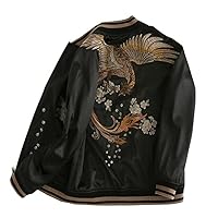 2021 Men And Women'S Phoenix Embroidered Baseball Jackets Japanese Vintage Bomber Coats