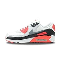 Nike Air Max 90 Gore-TEX Men's Shoes (FD5810-101,Summit White/Bright Crimson) Size 7.5