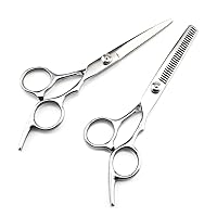 Hair Cutting Scissors Shears Kit,Professional Hairdressing Scissors Set,Hair Cutting Scissors,Thinning Shears,for Men/Women/Home Salon/Barber