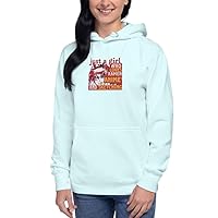 Just A Girl Who Loves Anime Ramen And Sketching Teen Girl Unisex Hoodie