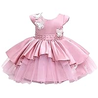 Cosplay Life Floral Dress for Girls and Young Adults Fashion Flower Waistline Kids Party Festival Dress Ages 2-6 Years Old