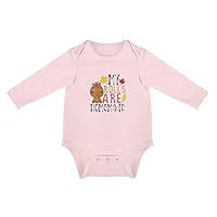 Baby My Rolls Are Homemade Long Sleeves Romper Jumpsuits for Boy and Girl