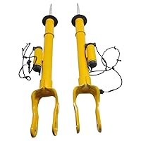 AIRSUSFAT Pair Air Shock Absorber Compatible with Front left & Right Shock Absorber core for Jeep Grand Cherokee SRT Sport 68384344AB with ads