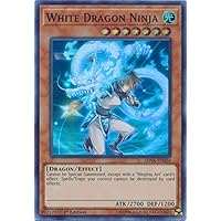 White Dragon Ninja - SHVA-EN024 - Super Rare - 1st Edition