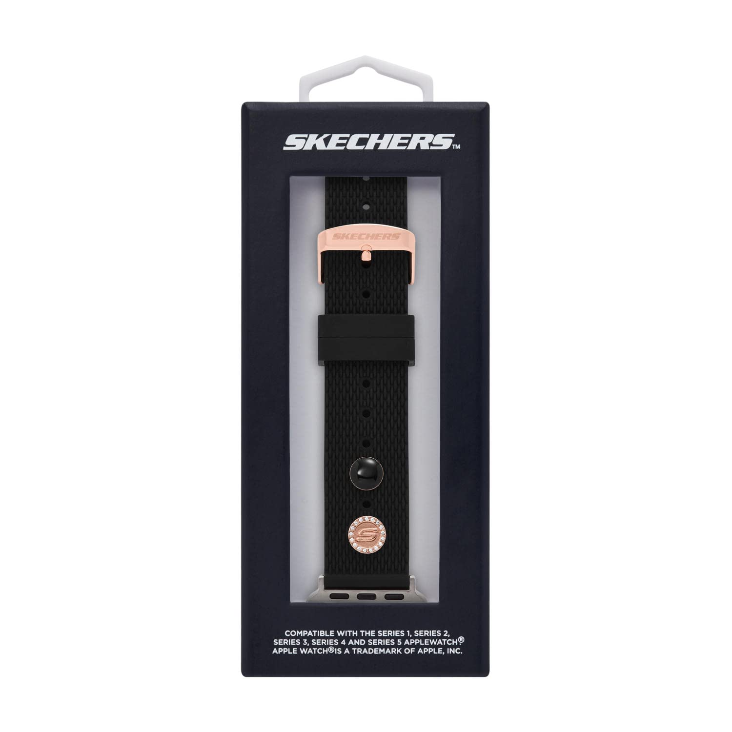 Skechers Watch Band for Apple Watch, Band for 38/40/41mm Apple Watch - Straps for Apple Watch Series 8/7/6/5/4/3/2/1/SE