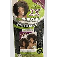 Synthetic Hair Braids Noir Afro Kinky Bulk 24