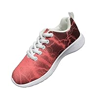 Children's Casual Shoes Fashion 3D Lightning-Printed Shoes Round Head Flat Heel Loose Comfortable Walking Travel Sneakers Accept Customization