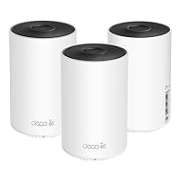 TP-Link Deco AXE5300 Wi-Fi 6E Tri-Band Whole-Home Mesh Wi-Fi System, 3 Pack TP-Link Deco AXE5300 Wi-Fi 6E Tri-Band Whole-Home Mesh Wi-Fi System, 3 Pack