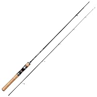 Sougayilang Flexible Fishing Rods, Spinning Rods & Casting Rods,  Lightweight Trout Rods 2 Pieces Cork Handle Crappie Fishing