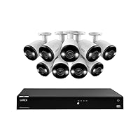 4K 16-Channel Fusion 4TB NVR System with 9 Active Deterrence Bullet Cameras
