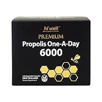 Hi Well Premium Propolis One-A-Day 6000 Flavonoid 120mg 120Capsules