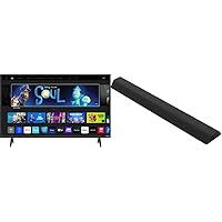 40-inch D-Series Full HD 1080p Smart TV, D40f-J09, 2022 Model V-Series All-in-One 2.1 Home Theater Sound Bar with DTS Virtual:X, Bluetooth, Built-in Subwoofer - V21d-J8