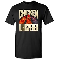 Chicken Whisperer T-Shirt for Husband Dad, Birthday Christmas Chicken Farmer Gift,