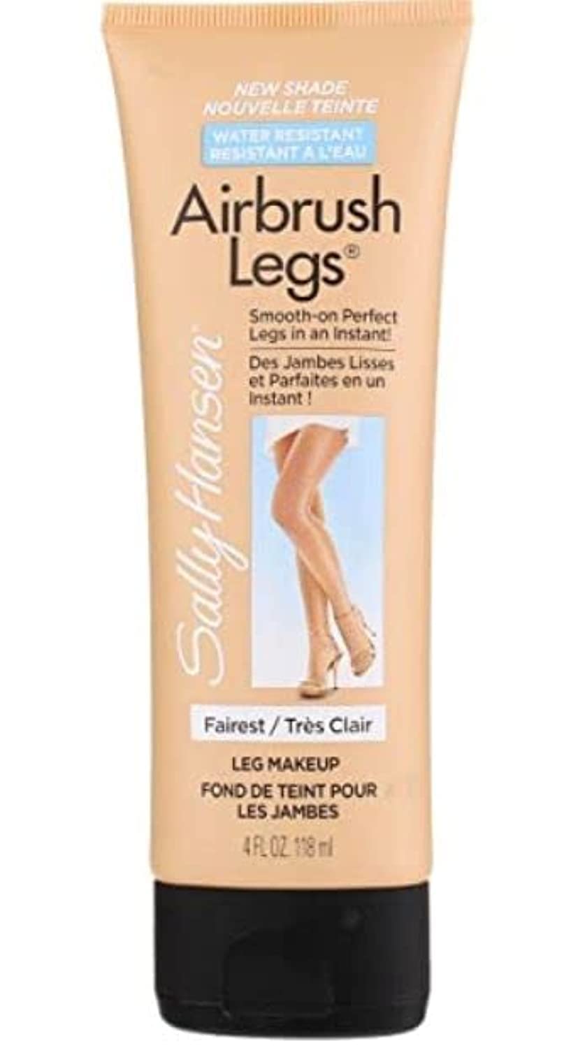 Sally Hansen Airbrush Legs, Leg Makeup Lotion, Fairest 4 Oz, 2 Count (Pack of 1)