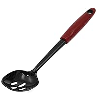 Chef Craft Select Nylon Slotted Spoon, 11.75 inch, Red