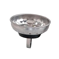 Spring Clip Replacement Basket, 3-1/2 Inch Diameter, Stainless Steel, 30054
