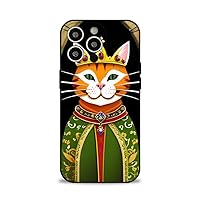for iPhone 15 PRO MAX case Animal Protective case Medieval Cats Pattern for iPhone 15 PRO MAX case Phone case Anti-Drop Protection
