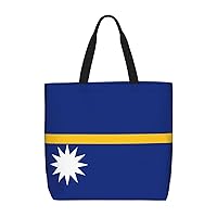 Flag Of Nigeria Print Tote Bag Zipper Casual Tote'S Handbag Big Capacity Work Bag Shoulder Bag With Pockets