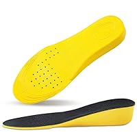 Invisible EVA Height Increase Insoles Breathable Comfortable Shock Absorption Increase Full Pad (Color : D, Size : S-3.5CM)