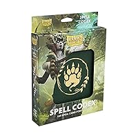 Arcane Tinmen Dragon Shield: Roleplaying Spell Codex: Forest Green – Compatible with Official DND Spell Cards – Dry Erase Marker and 5e Compatible Spell Slot Tracker Included