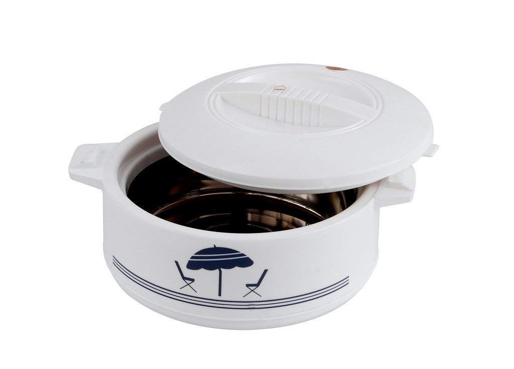 Cello Chef Deluxe Hot-Pot Insulated Casserole Food Warmer/Cooler, 5-Liter, White