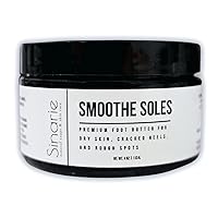 Smoothe Soles: Premium Hydrating Foot Butter for Soft, Nourished Feet, Unscented